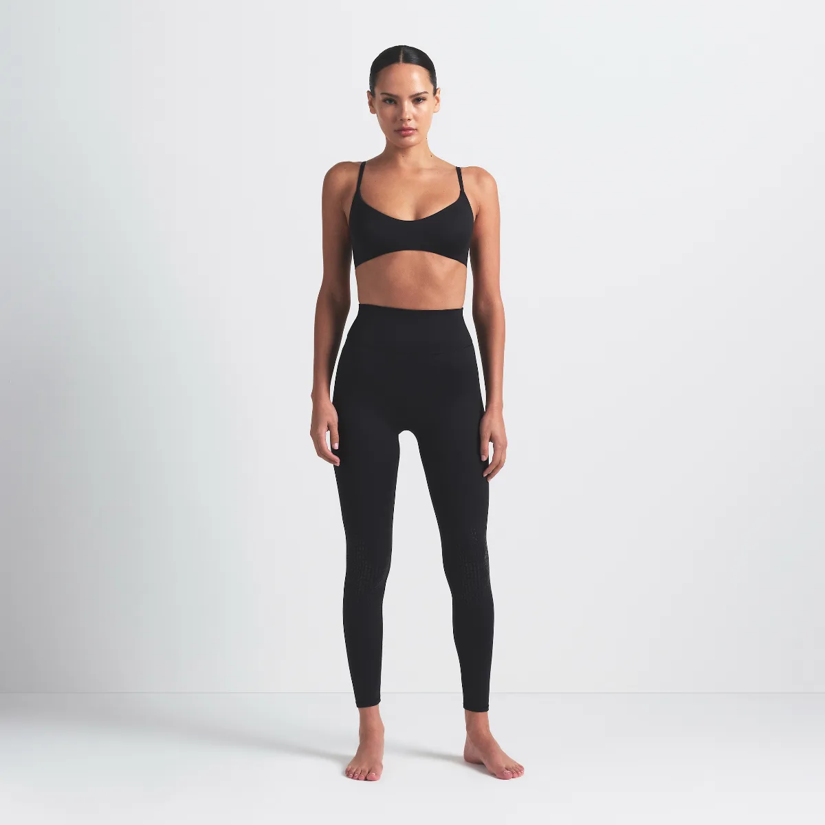 SKIMS Matte High-Waisted 26" Knee Grip Leggings by Nike