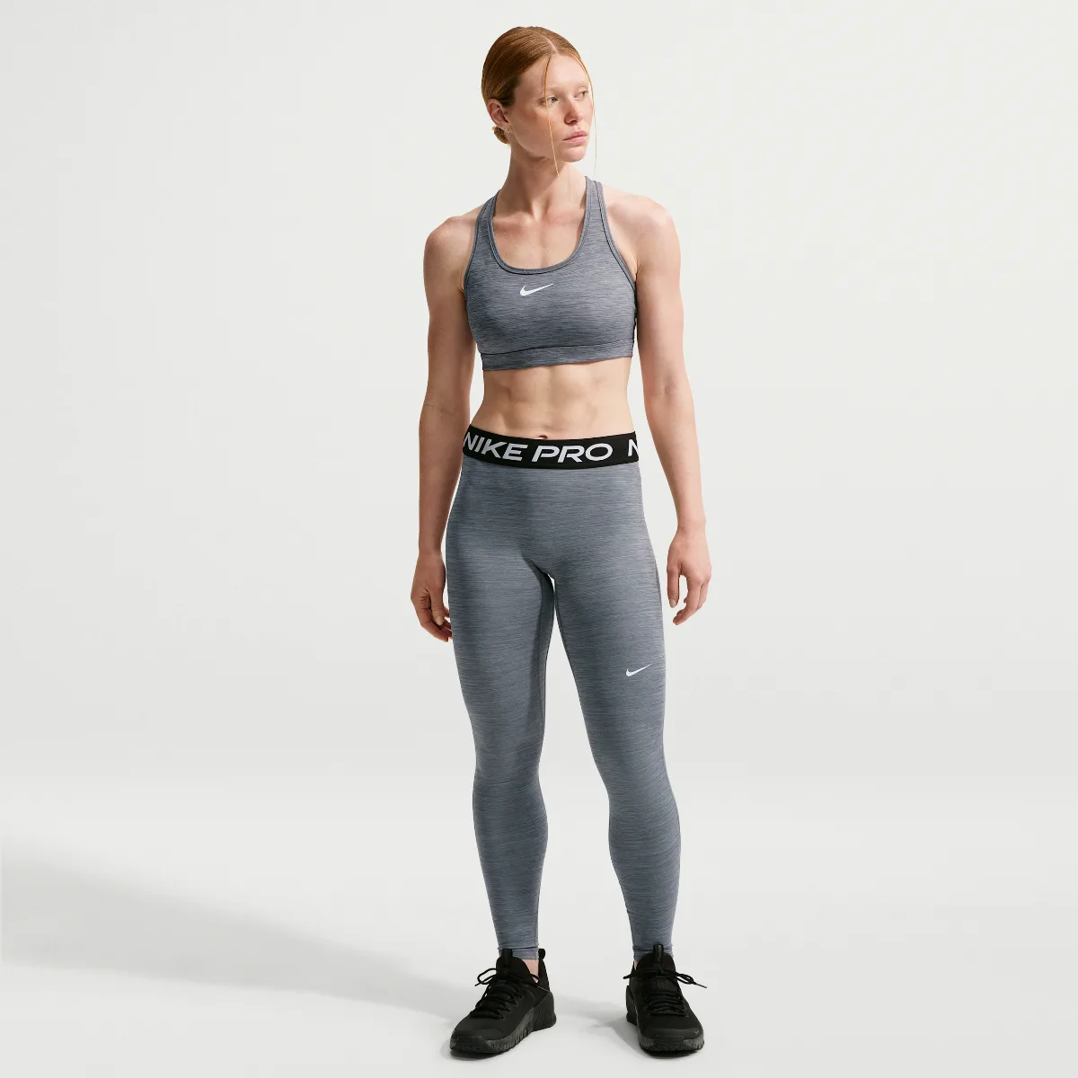 Nike Pro Mid-Rise Full-Length Leggings by Nike
