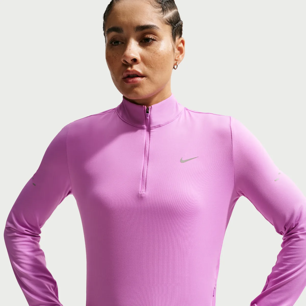 Swift Dri-FIT UV 1/4-Zip Running Top by Nike