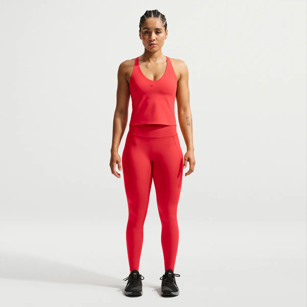 Universa High-Waisted Full-Length Leggings with No Front Seam by Nike