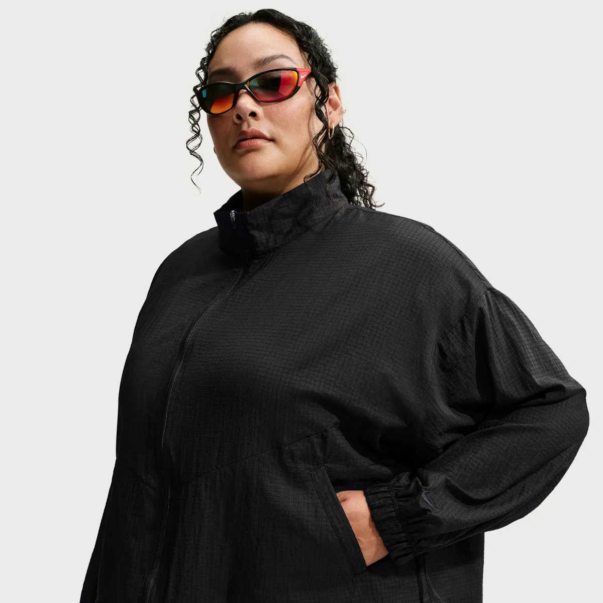 Nike Sportswear Oversized Lightweight Ripstop Jacket by Nike