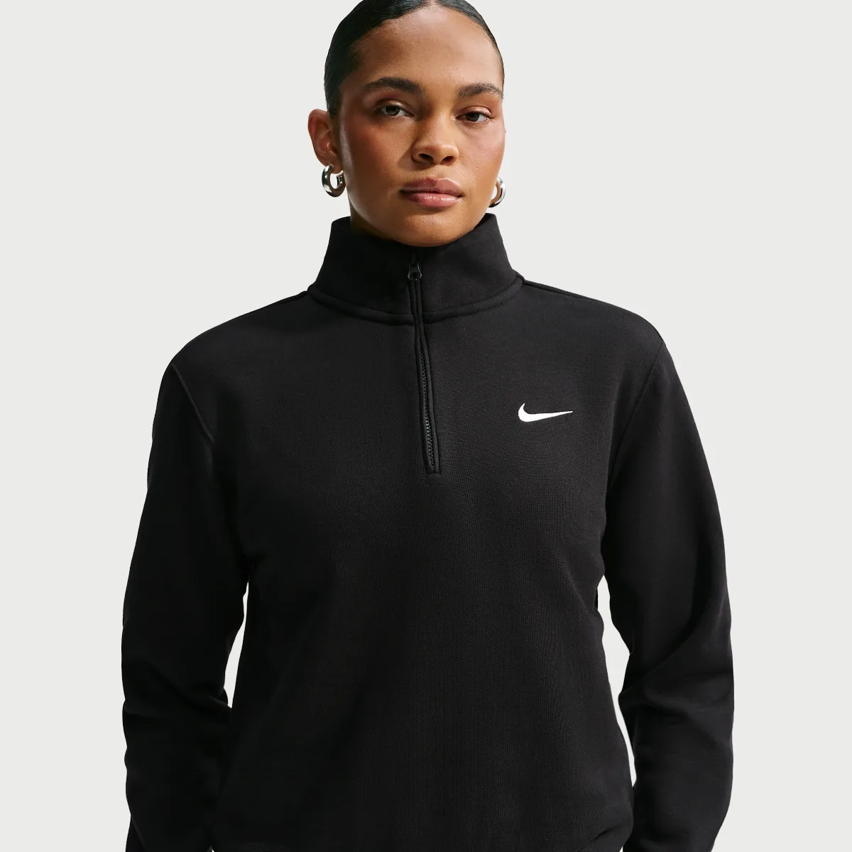 Studio Fleece Medium Weight 1/4-Zip Top by Nike