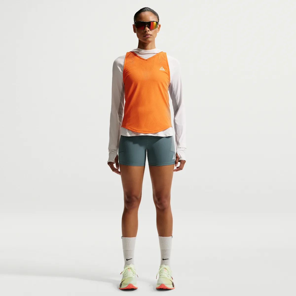 Nike ACG Dri-FIT High-Waisted 4" Trail Running Shorts by Nike