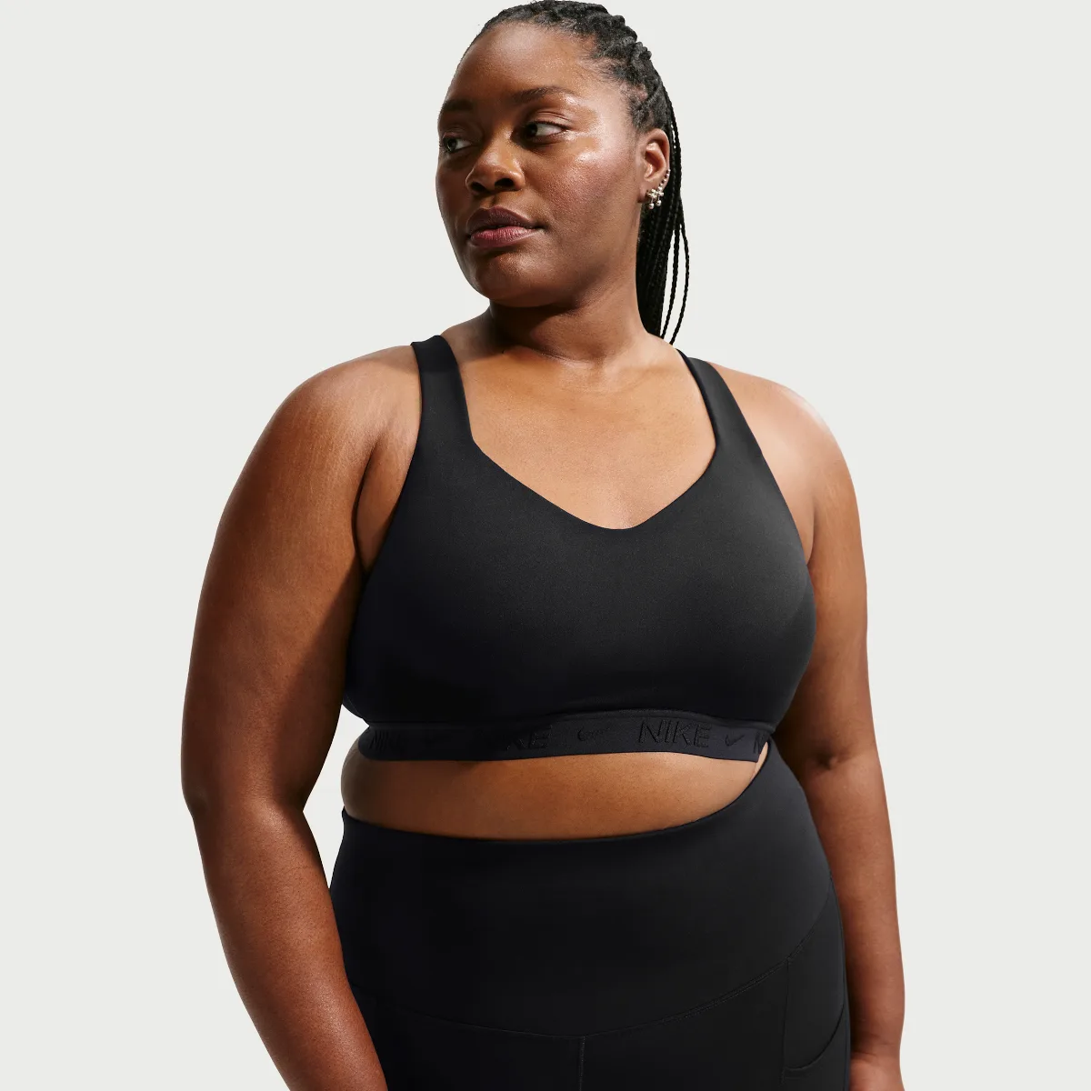 Indy High Support Padded Adjustable Sports Bra