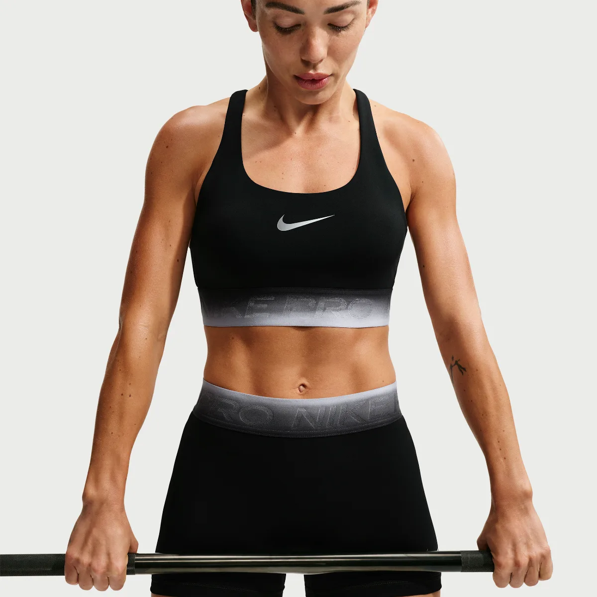 Nike Pro Light-Support Non-Padded Sports Bra by Nike