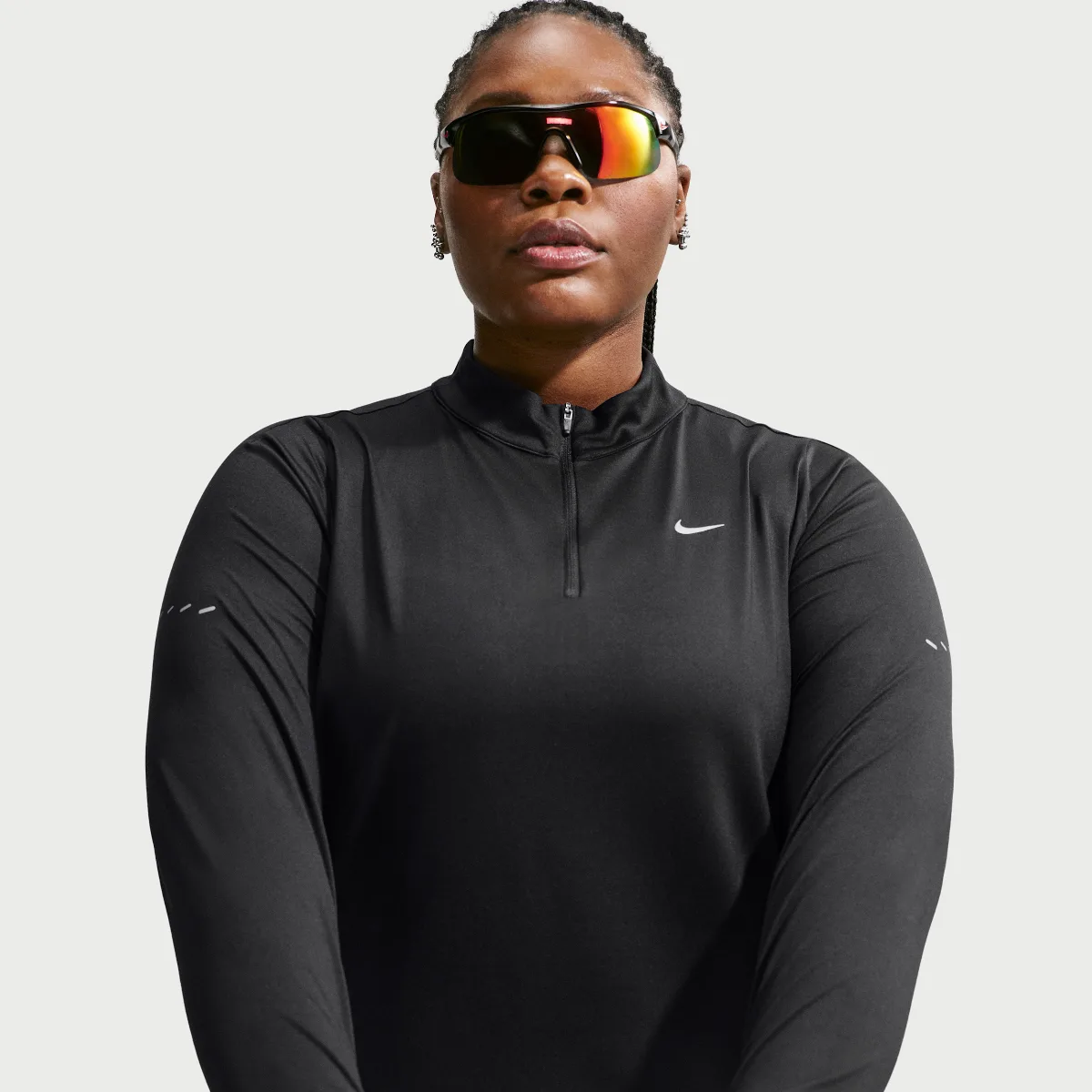 Swift Dri-FIT UV 1/4-Zip Running Top