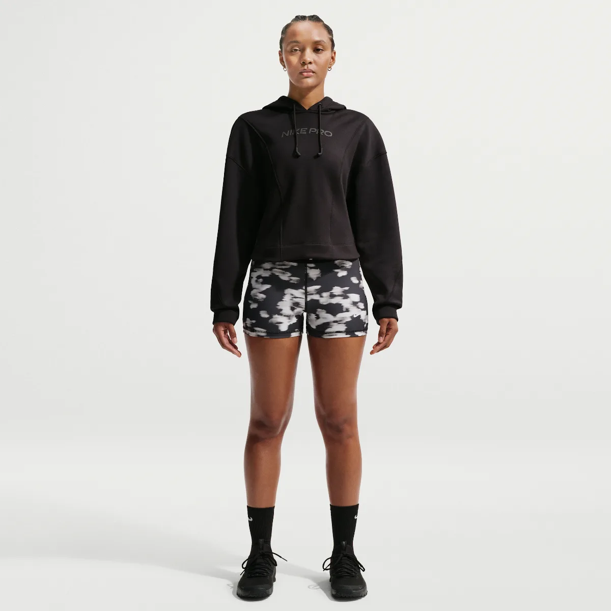 Nike Pro 3" Mid-Rise Printed Biker Shorts by Nike