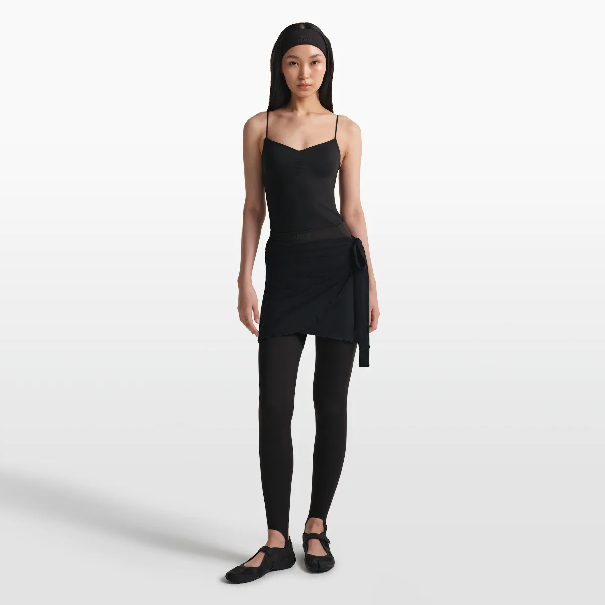 SKIMS Matte V-Panel Stirrup Leggings by Nike