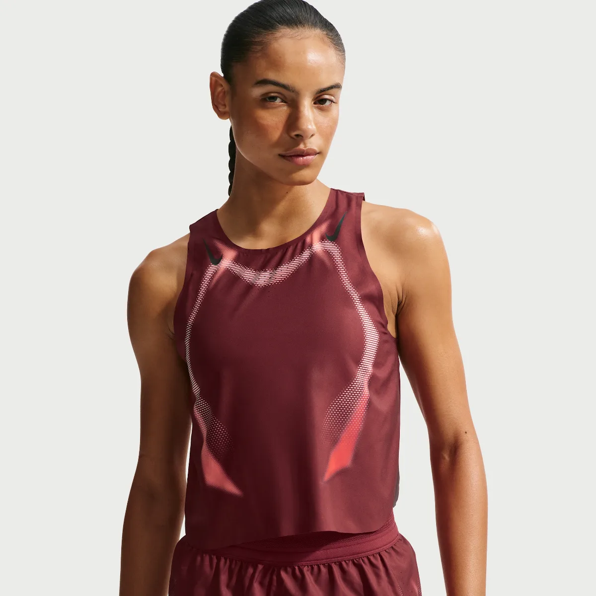AeroSwift Dri-FIT ADV Cropped Running Tank Top by Nike