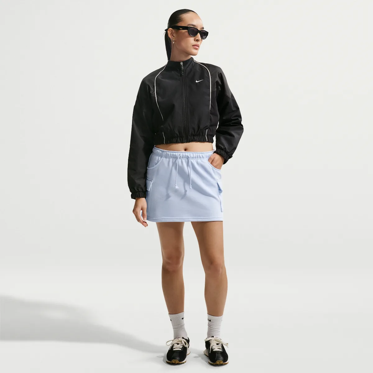 Sportswear Phoenix Fleece Mid-Rise Cargo Miniskirt by Nike