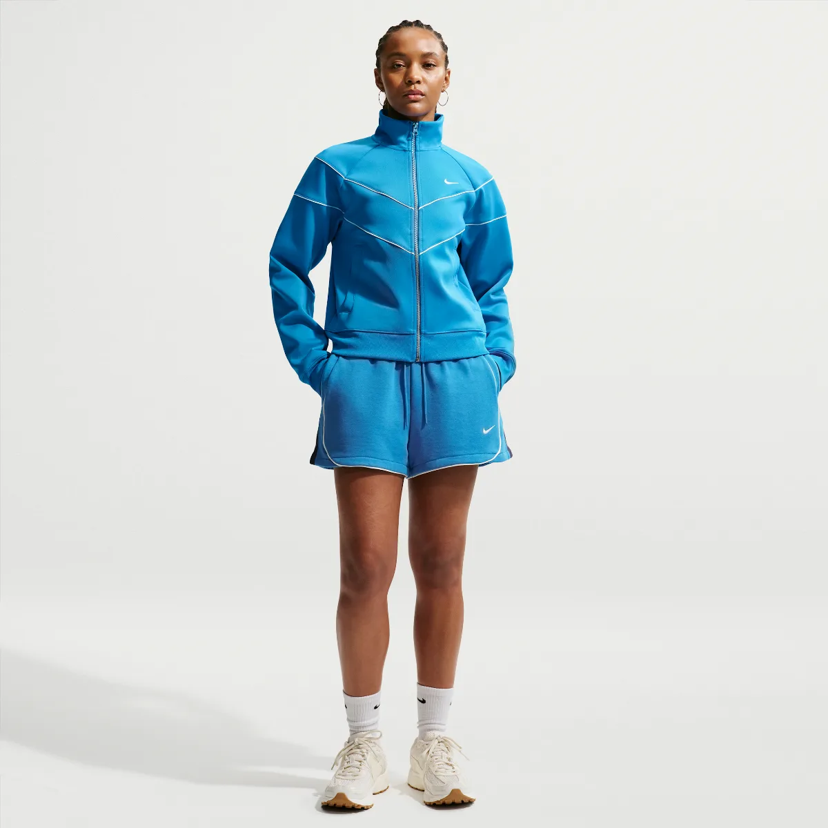 Nike Sportswear Loose Mid-Rise 3" Fleece Shorts