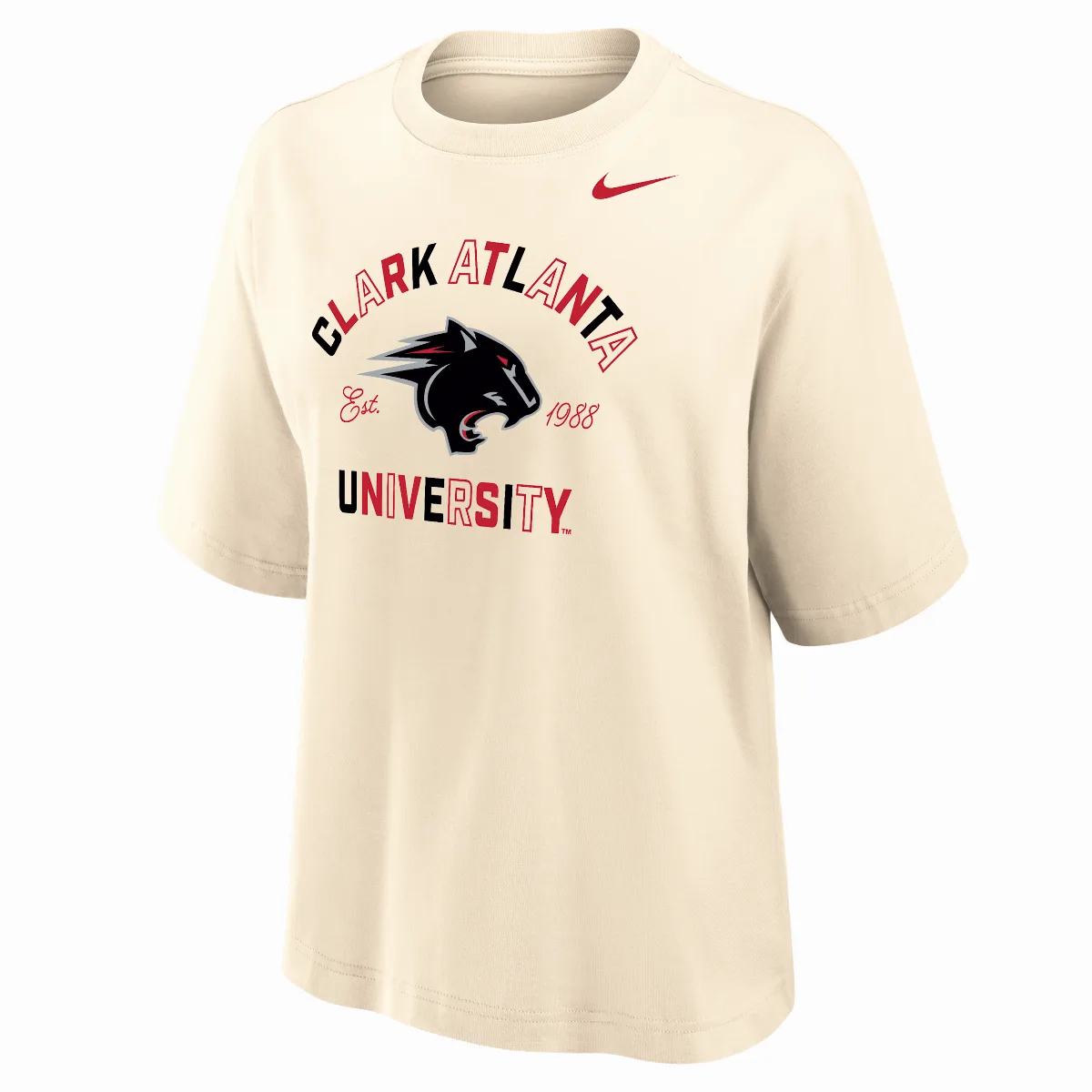 College (clark Atlanta University) Boxy Cotton T-Shirt by Nike