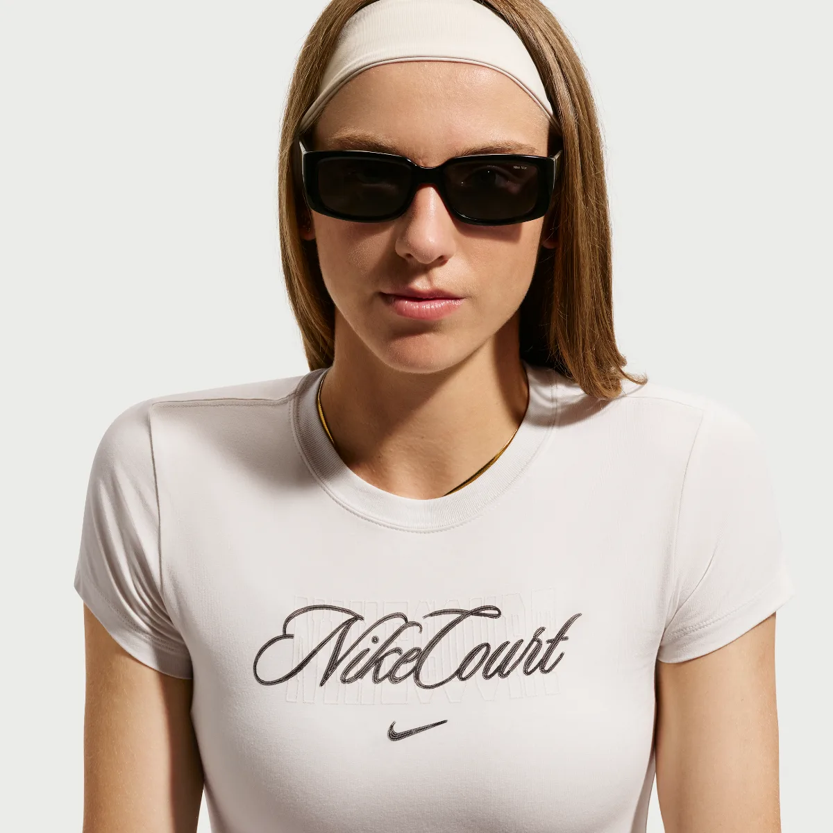 Court Heritage Short-Sleeve Tennis T-Shirt by Nike