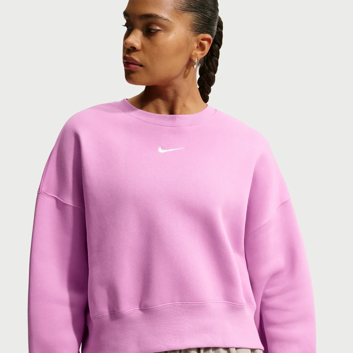 Nike Sportswear Phoenix Fleece Over-Oversized Crew-Neck Sweatshirt