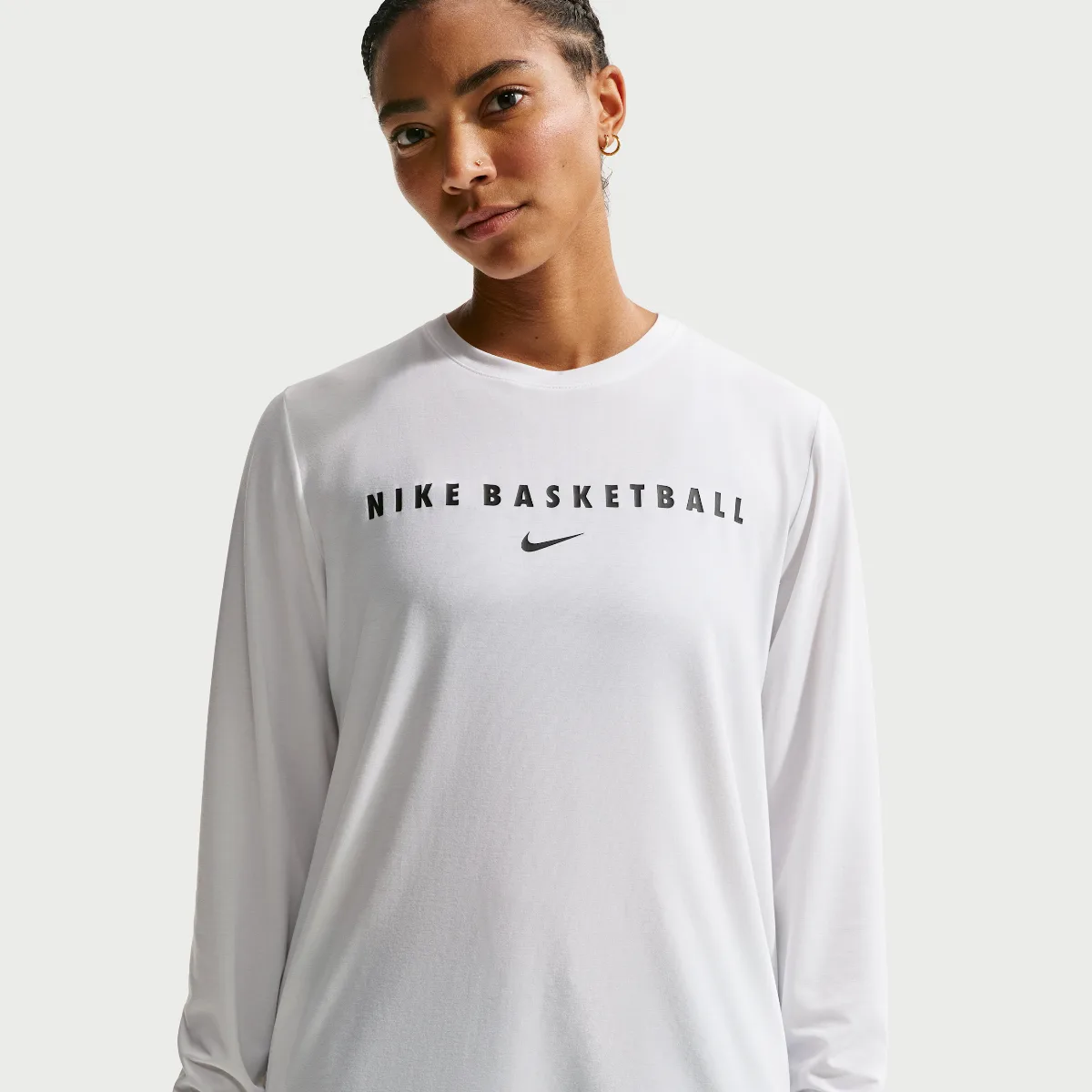 Dri-FIT Long-Sleeve Warm-Up Basketball Top by Nike