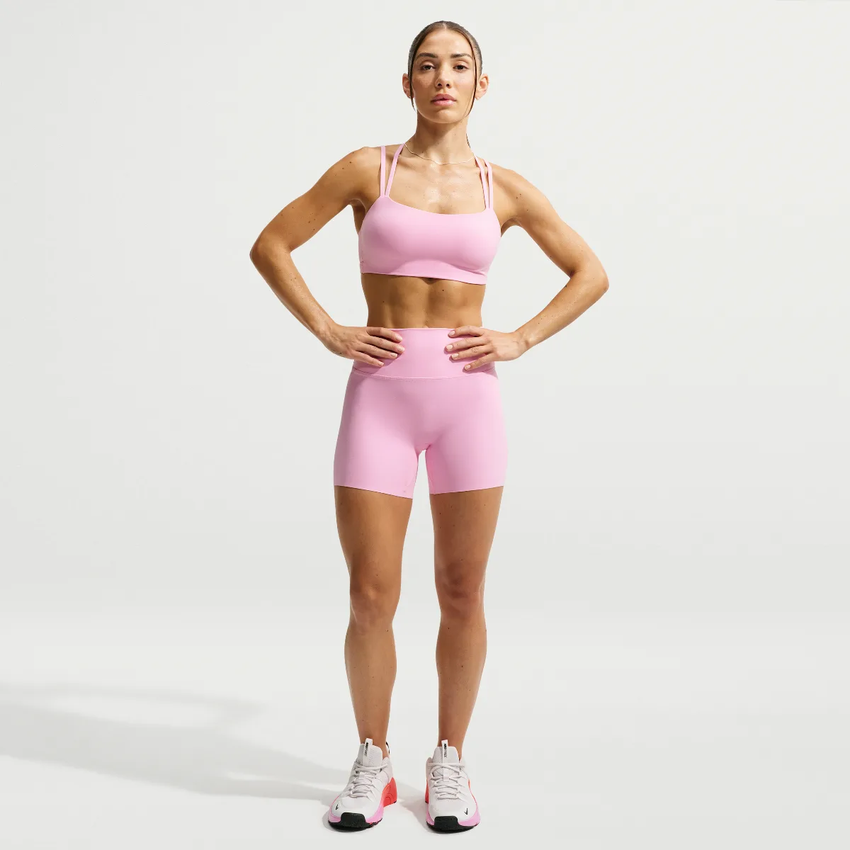 Zenvy High-Waisted 5" Biker Shorts by Nike