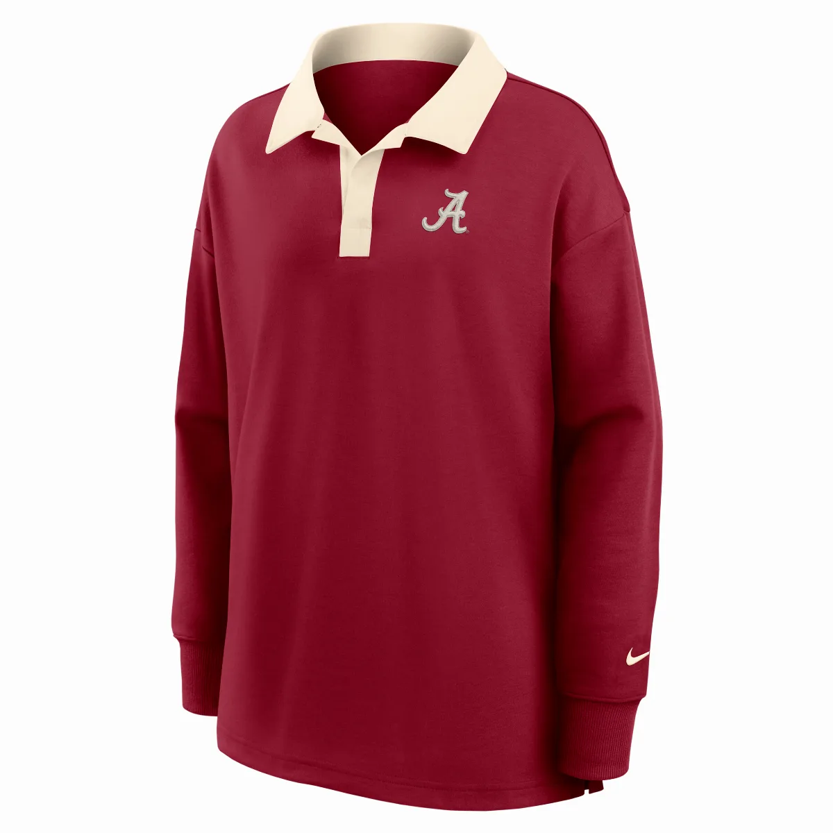 Alabama Academic Dri-FIT Oversized Long-Sleeve Polo by Nike