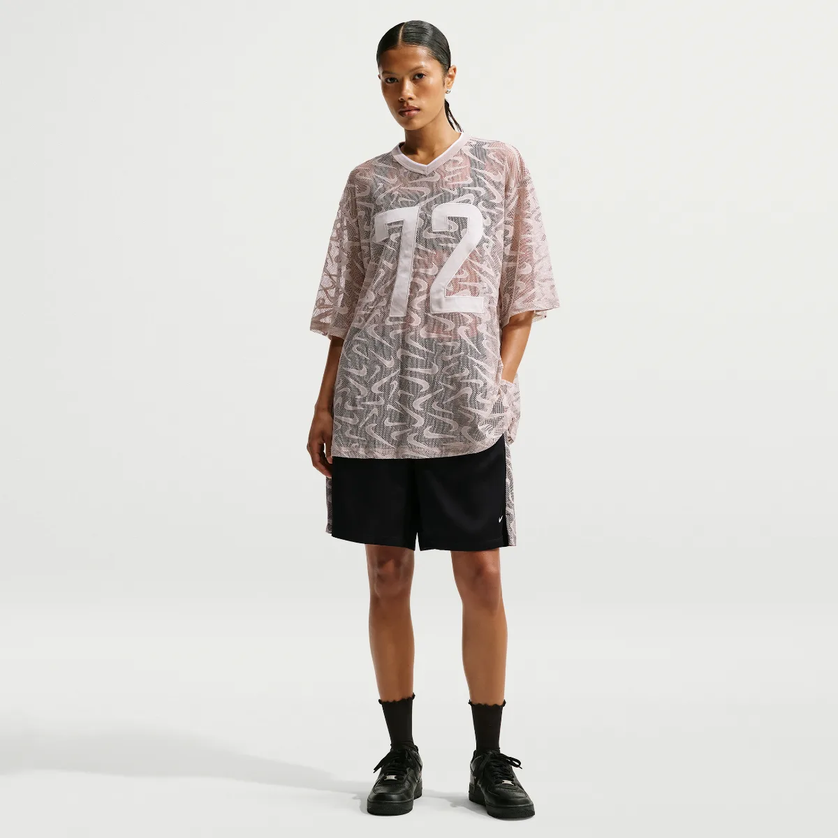 Nike Sportswear Chill Lace Loose Mid-Rise Shorts by Nike