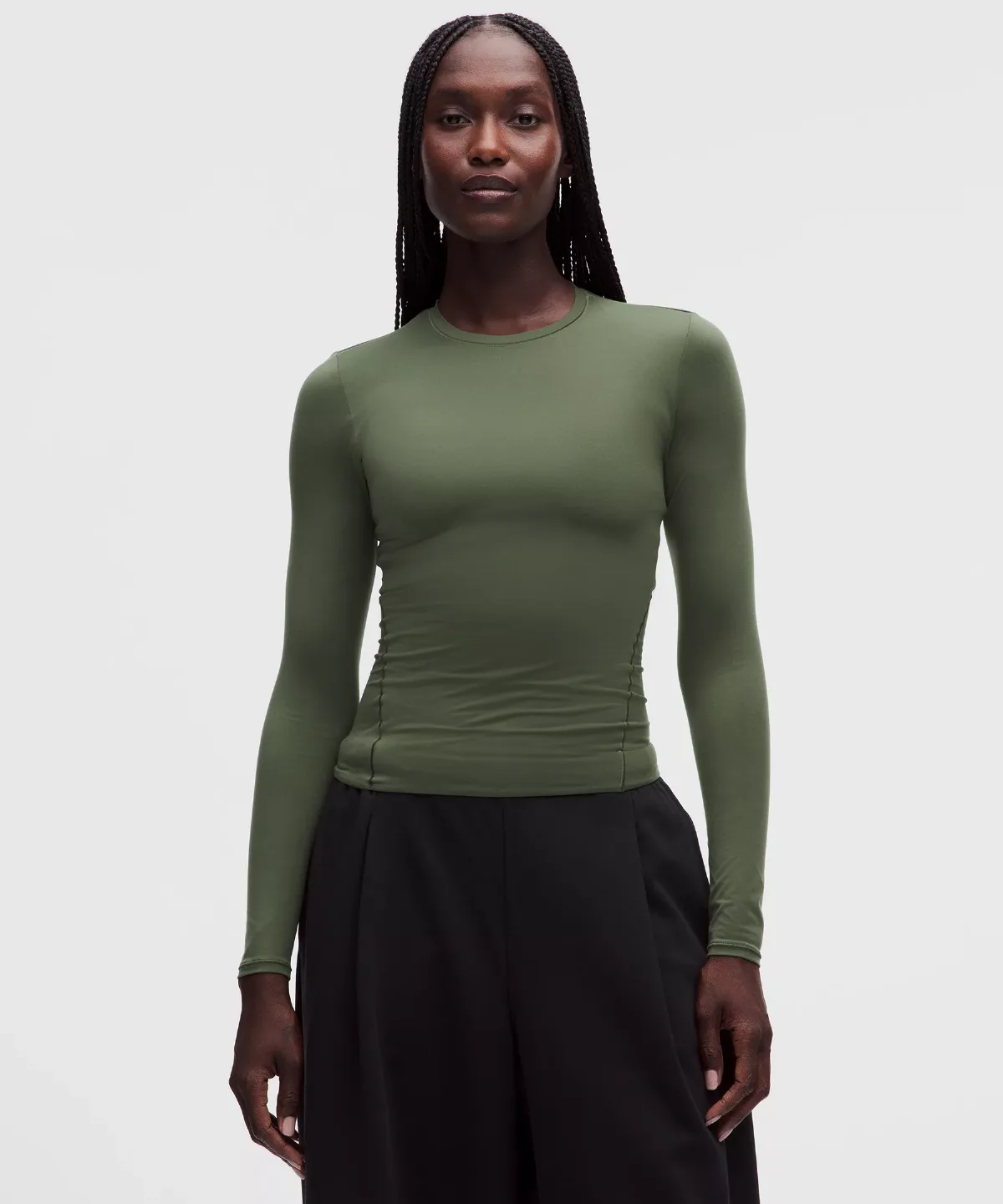 Wundermost Ultra-Soft Nulu Crewneck Long-Sleeve Shirt by lululemon