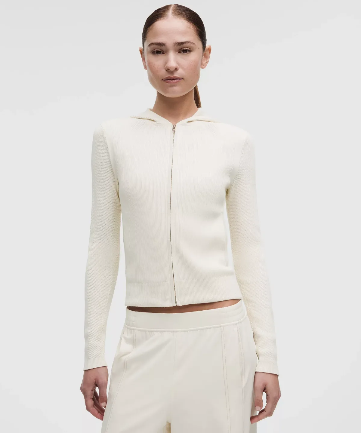 Structured Knit Zip-Up Hoodie by lululemon
