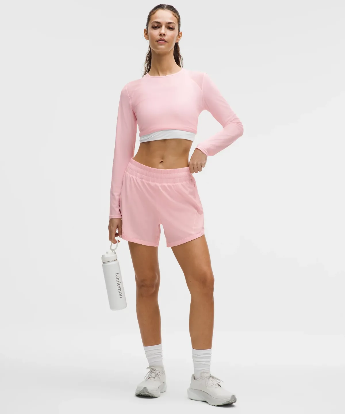 Track That High-Rise Lined Short 5" by lululemon