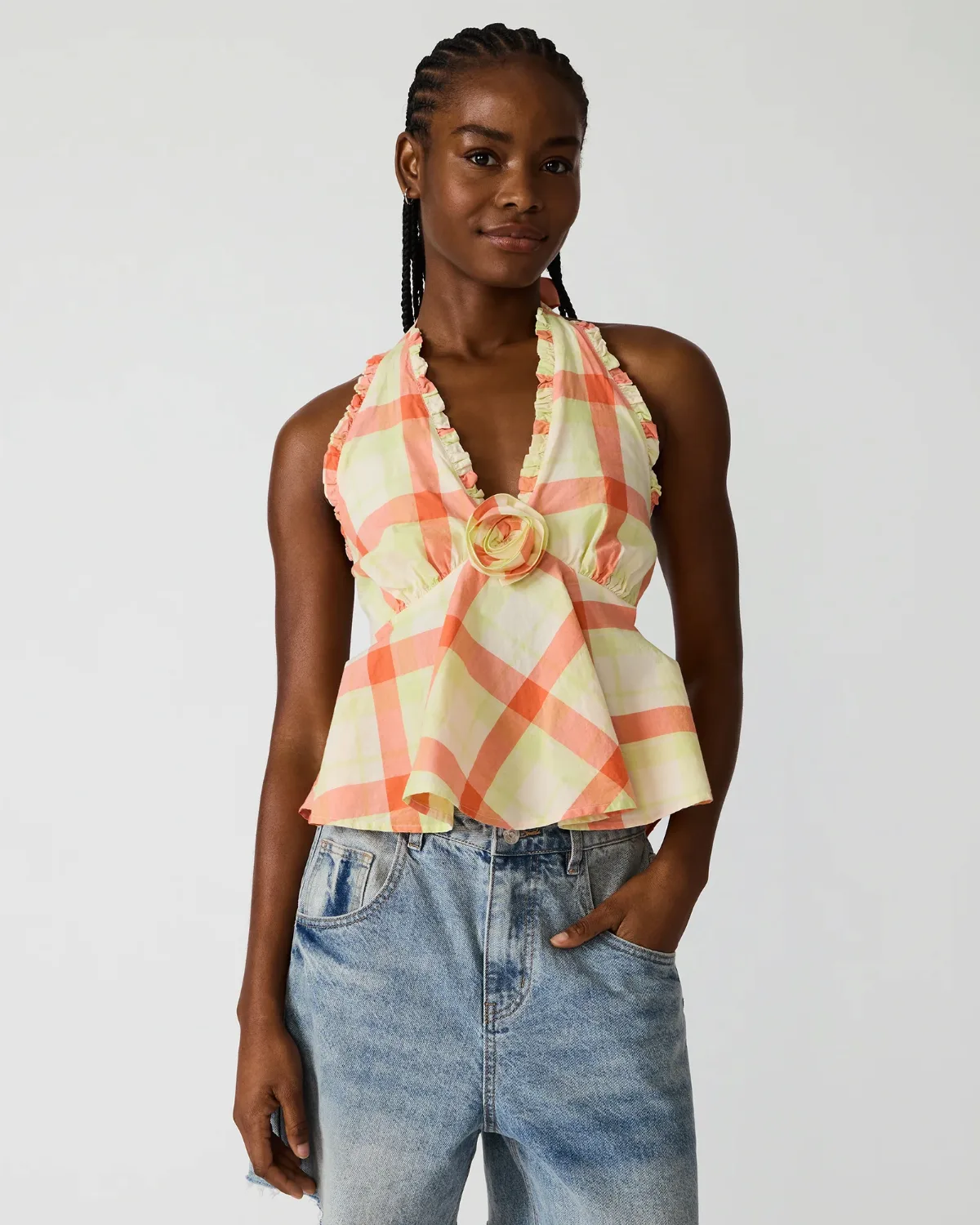 Tania Top Sleeveless Tops - Cotton by Steve Madden