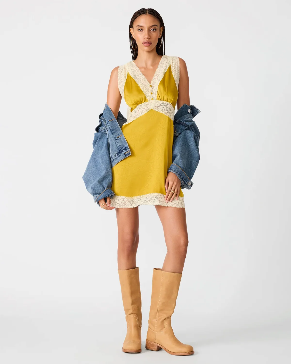 Savanna Sleeveless Dress - Polyester by Steve Madden