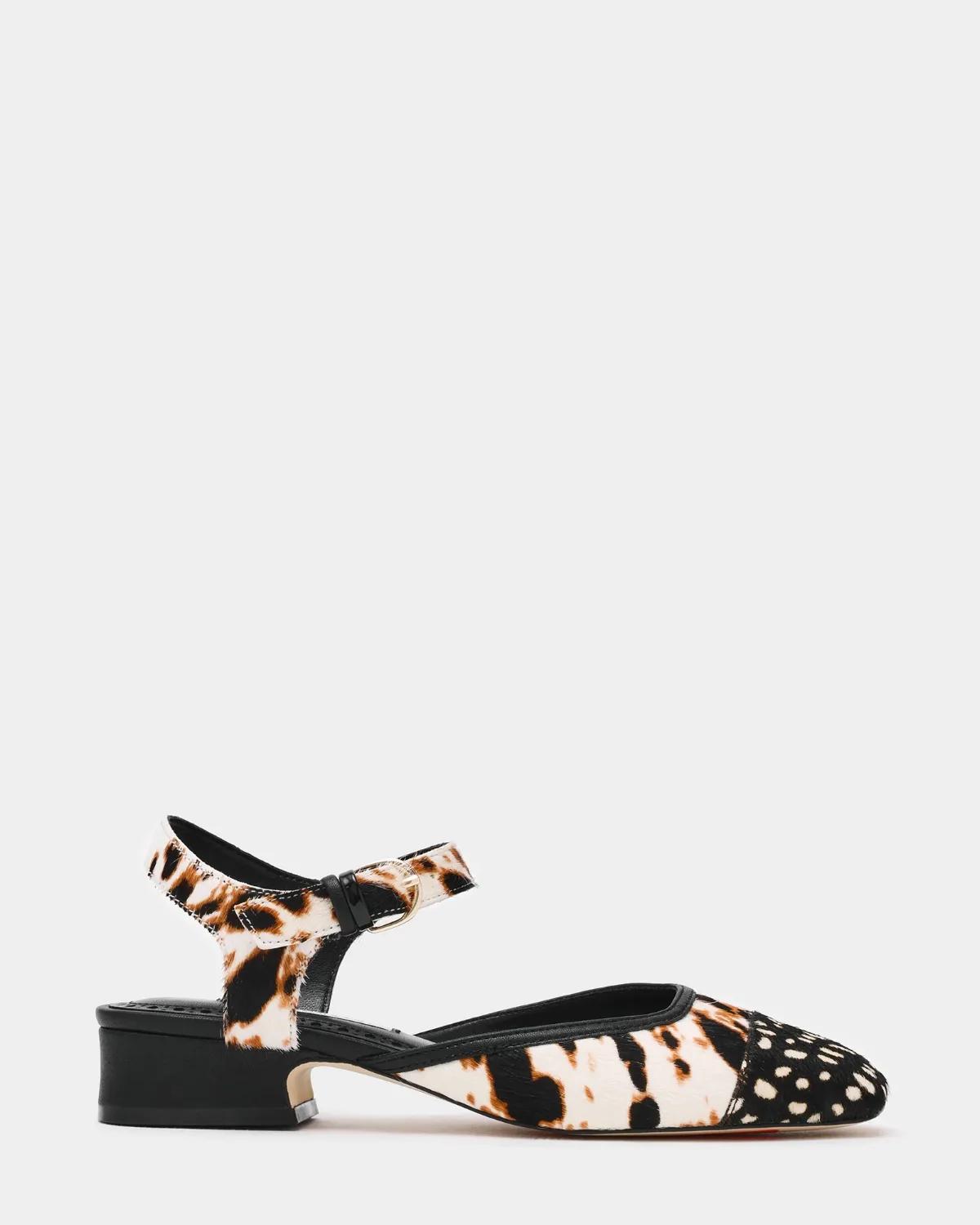 Novie /Multi Block Heels - Leather by Steve Madden