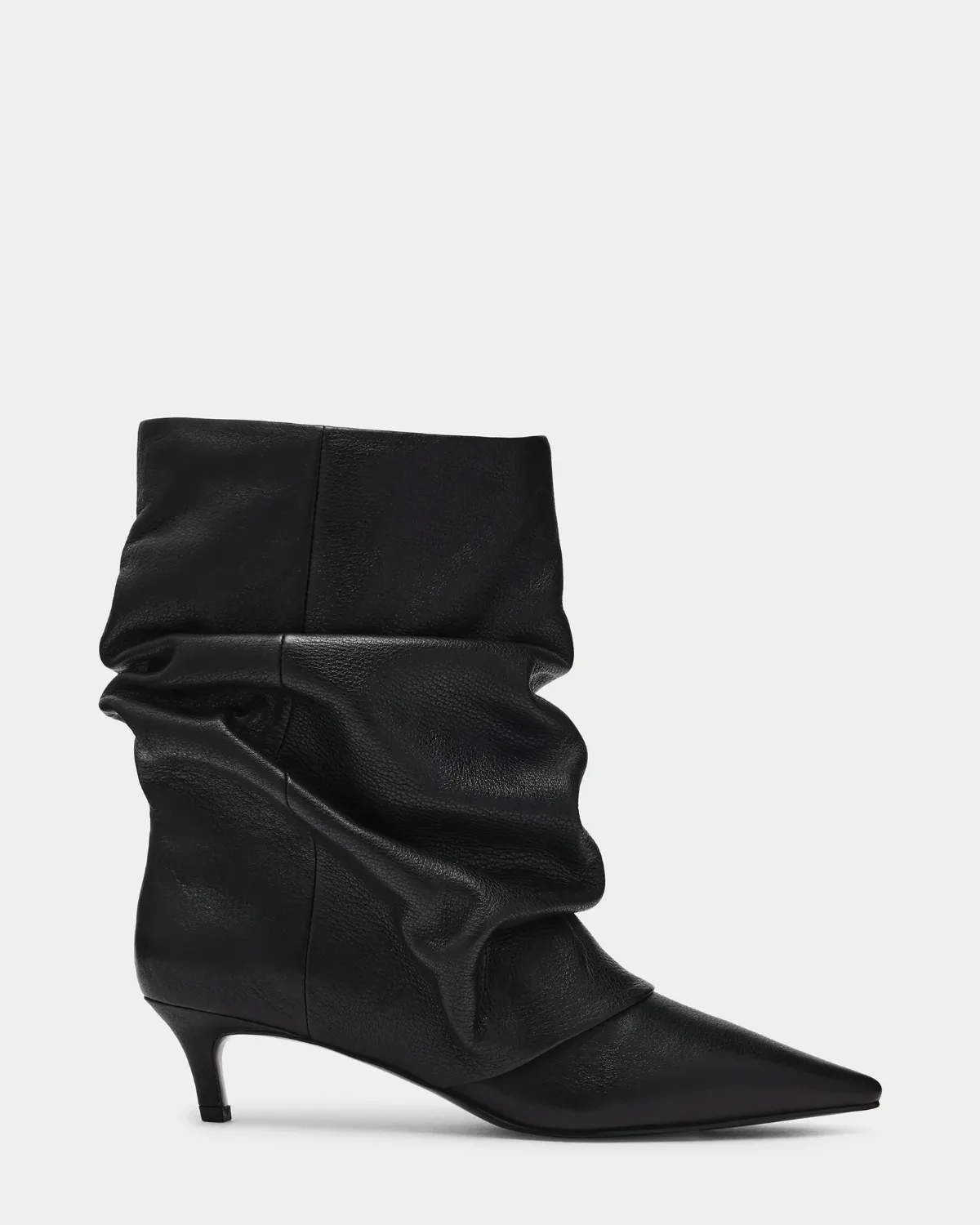 Lennox Cuffed Booties - Leather by Steve Madden