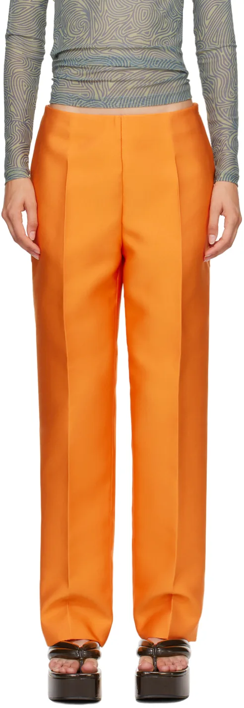 Orange Prati Trousers
