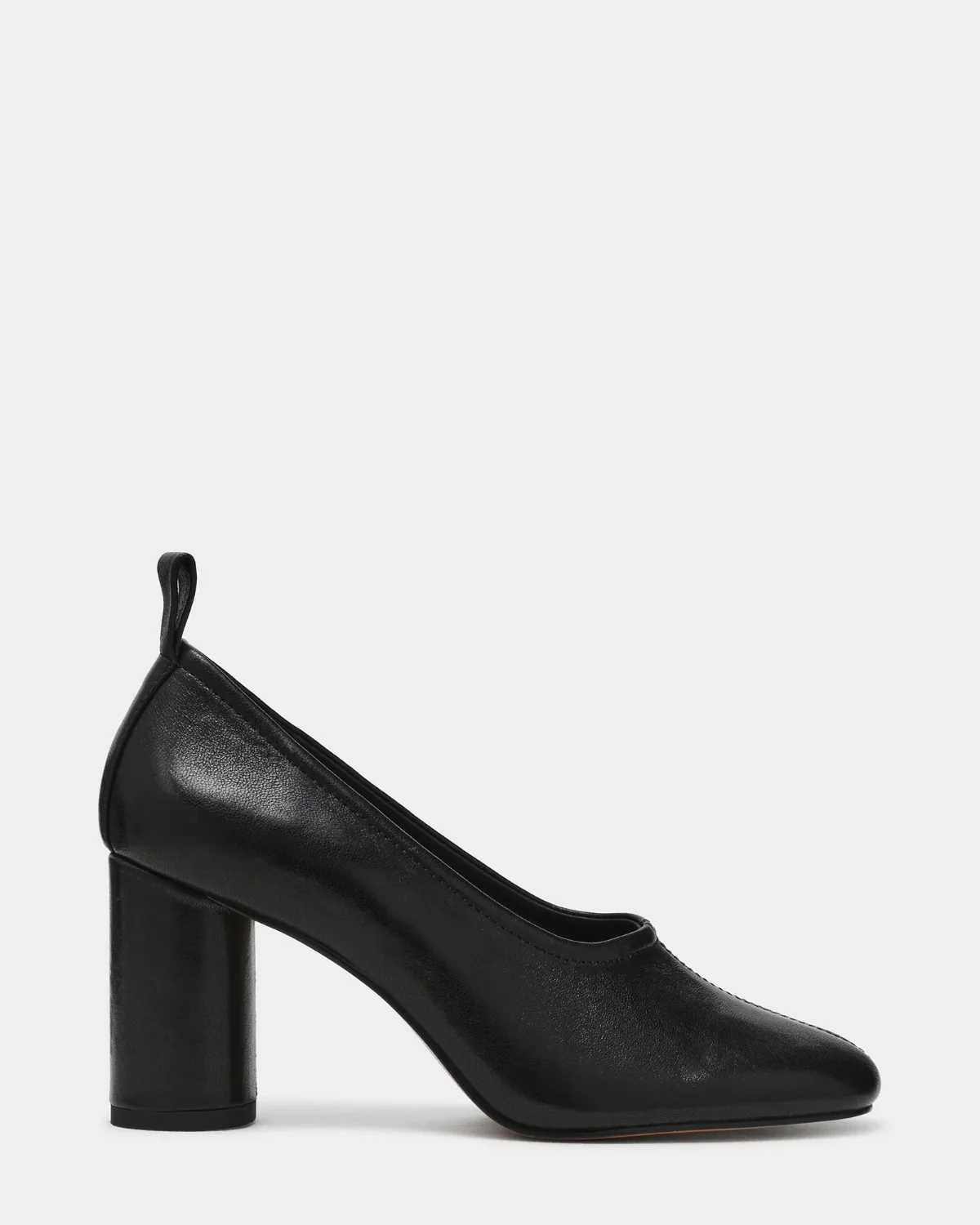 Monnet Block Leather Heels by Steve Madden