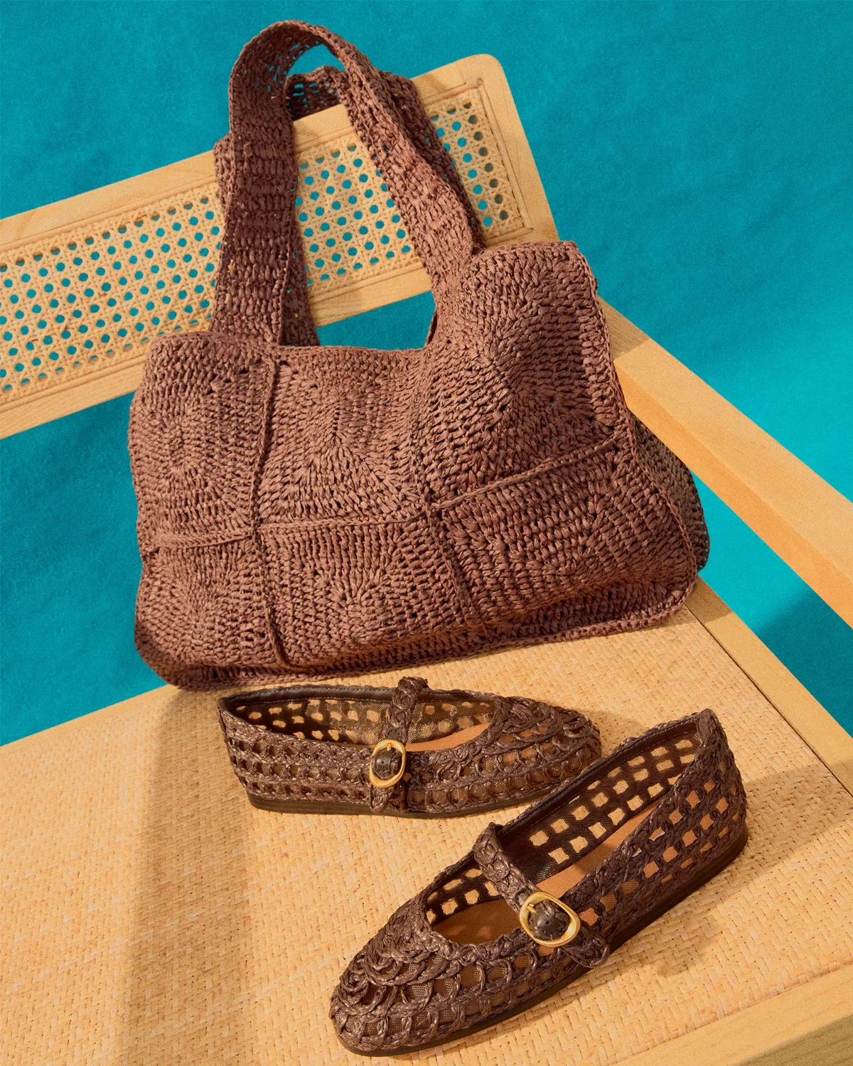 Melody Flat & Sunova Bag Bundle by Steve Madden