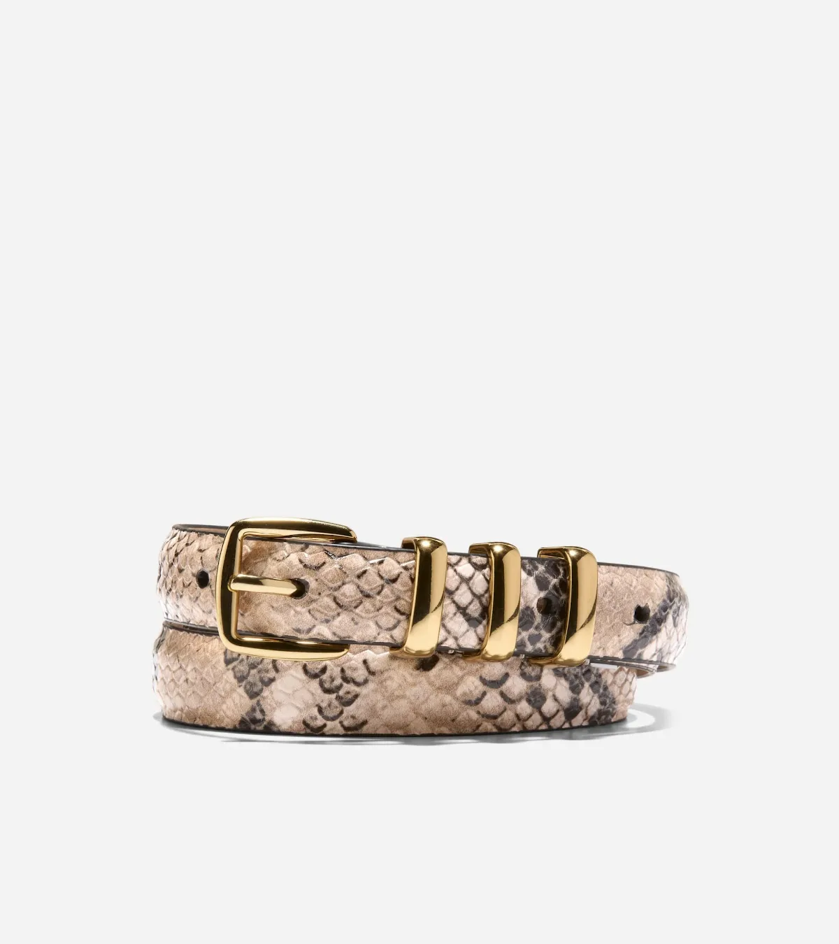 20MM Harness Belt with Feather Edge by Cole Haan