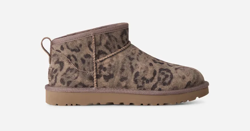 Classic Ultra Mini Spotted Classic Boots by UGG