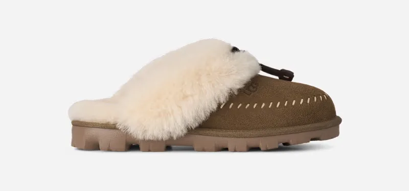 Coquette Stitch Sheepskin Slippers by UGG