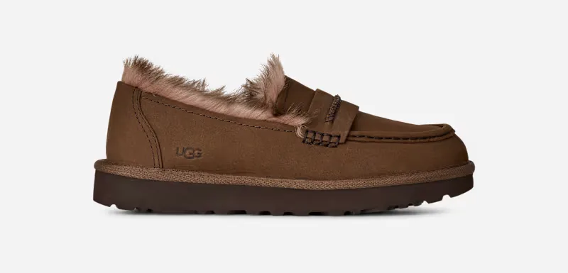 Ellis Nubuck Loafer Sheepskin Shoes by UGG