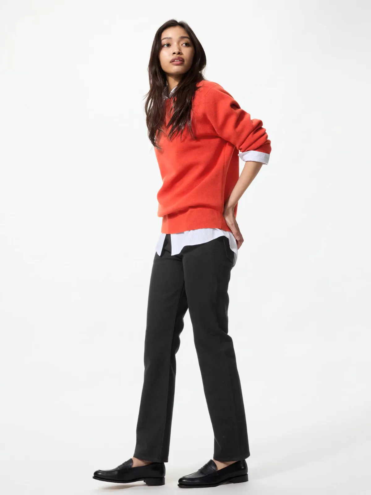 Slim Straight Jeans by UNIQLO