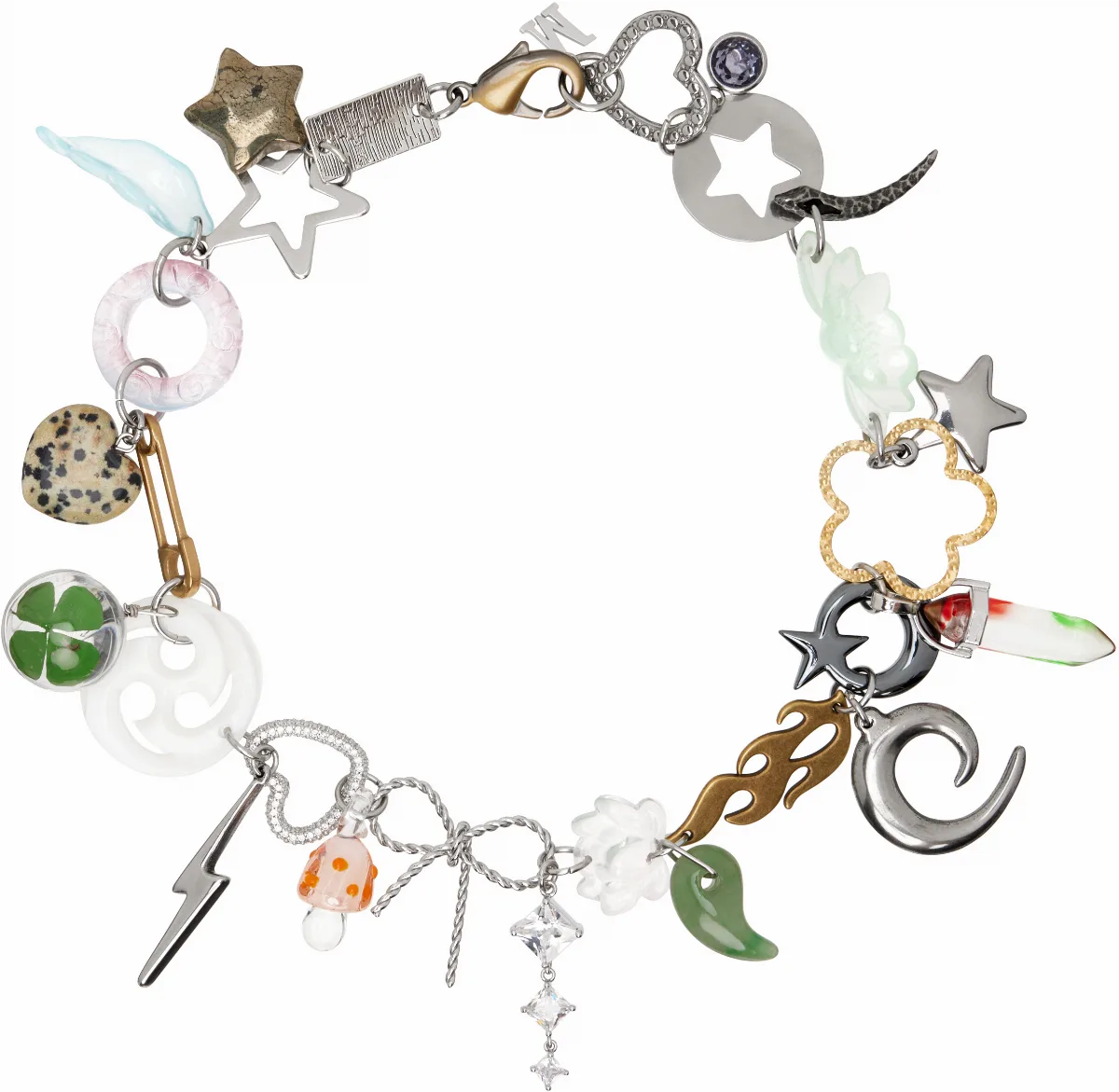 Feisty Charm Necklace by Marland Backus