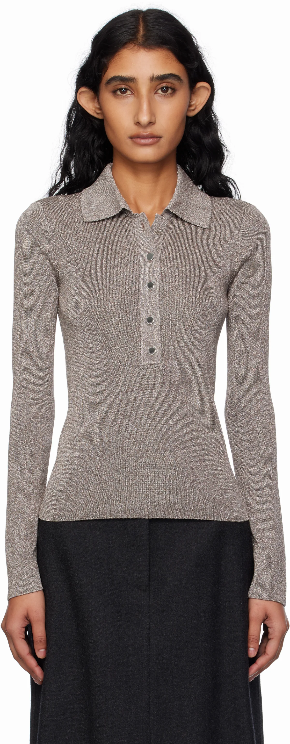 Gray Mila Polo
