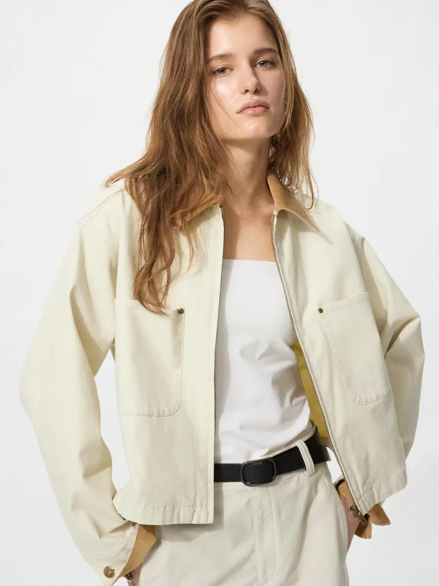 Zip-Up Short Jacket by UNIQLO