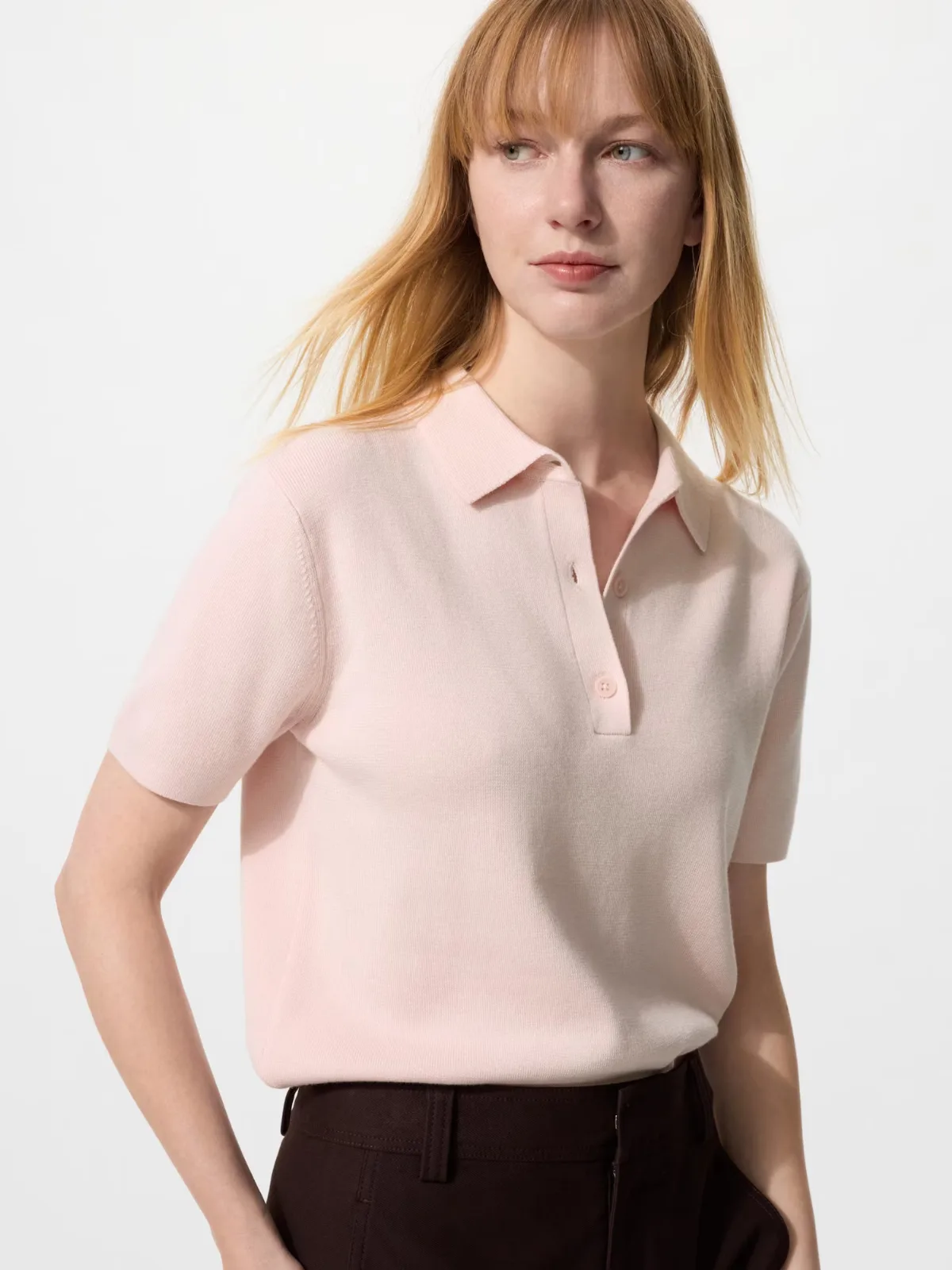 Polo Short Sleeve Sweater by UNIQLO