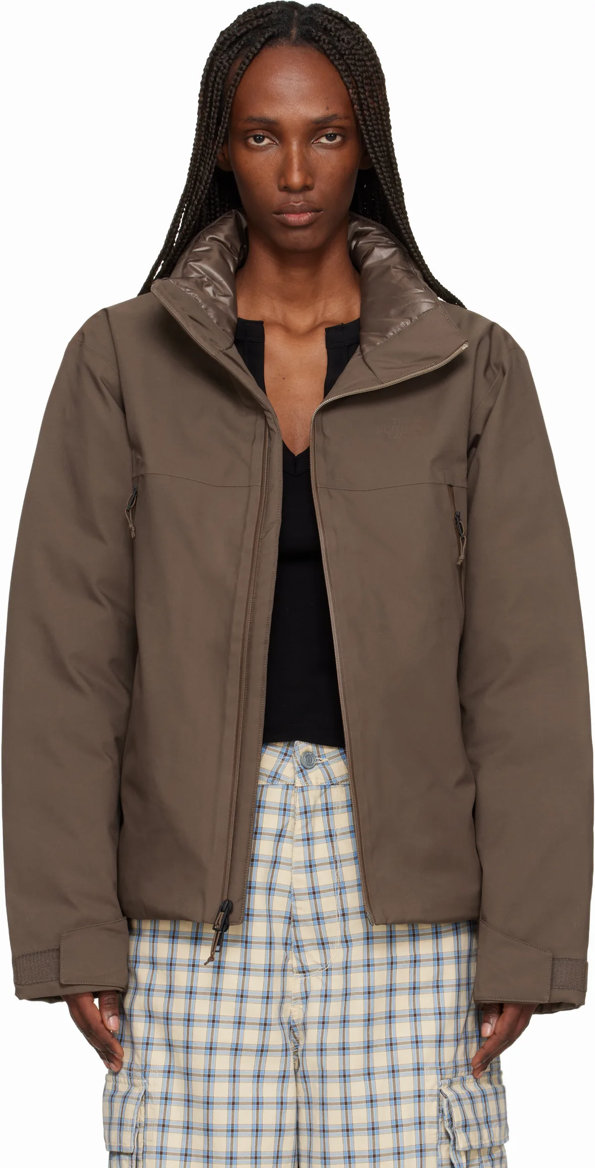 Brown Mountain Range Down Jacket