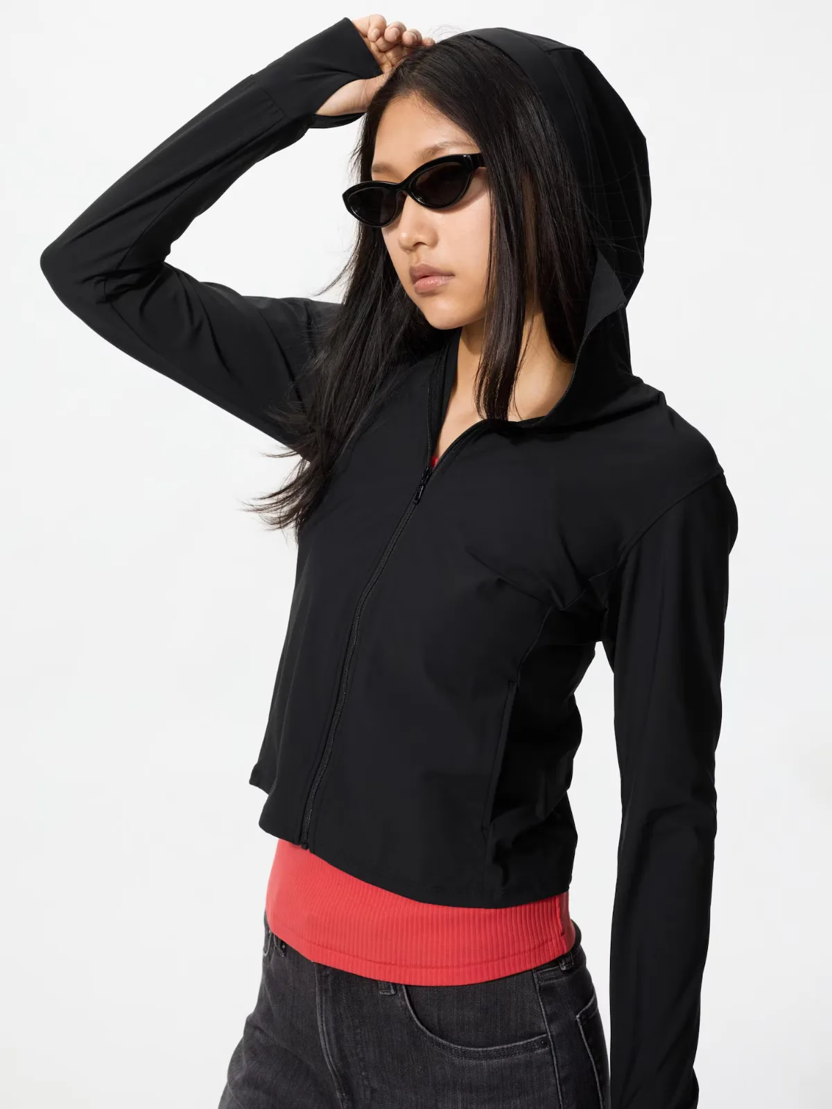 Ultra Stretch AIRism UV Protection Full-Zip Hoodie