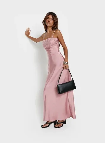 Engracia Sequin Maxi Dress by Princess Polly Lower Impact