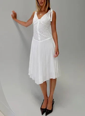 Danira Midi Dress by MOTEL