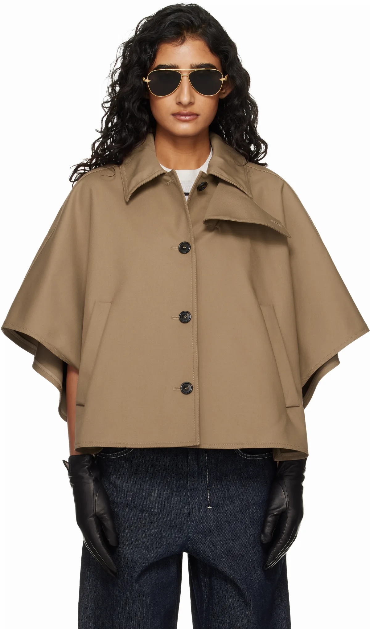 Tan Paggio Jacket by Max Mara