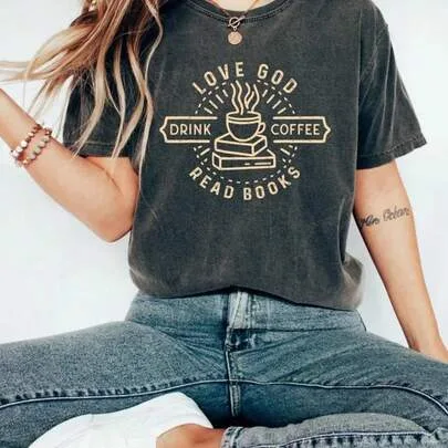 T-Shirt with Popular Colors, Animal Patterns, Geometric Patterns, Tie Dye Patterns, Floral Patterns, Millennial Spicy Girl Style, Y2K Style by SHEIN