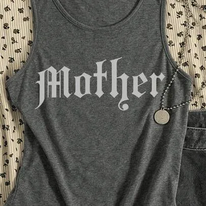 Mother Grunge Graphic Tee by SHEIN