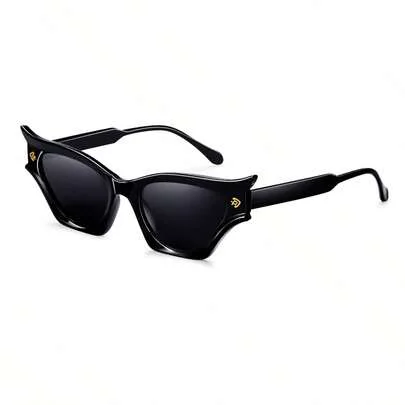 Cat Eye Modern Retro Style Shades Bat Fashion Glasses by SHEIN
