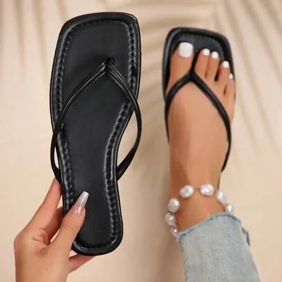 Flip Flops Sweet Fairy Style Soft Sole Sandals